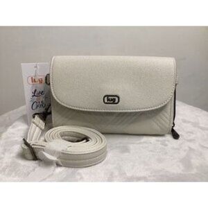 LUG Vault Matte Luxe VL RFID NWT - Metallic Bubble Cloud